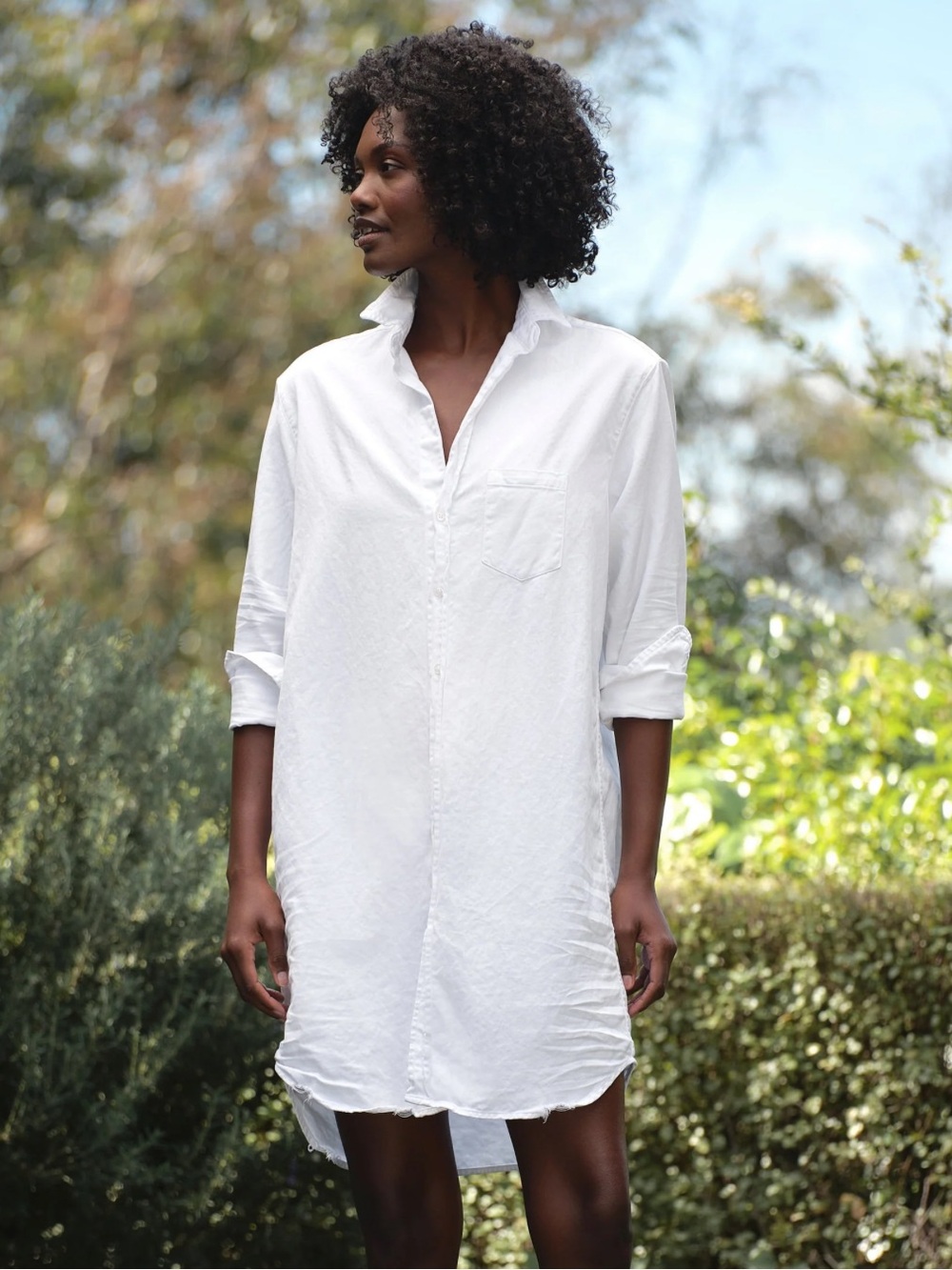 Frank & Eileen Mary White Denim Shirtdress - Excellent condition